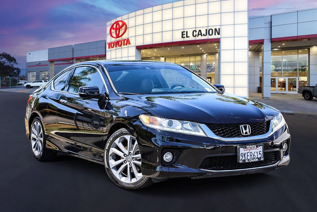 Crystal Black Pearl 2014 Honda Accord Coupe EX-L V6 Coupe Front-Wheel Drive 6-Speed Manual Overdrive