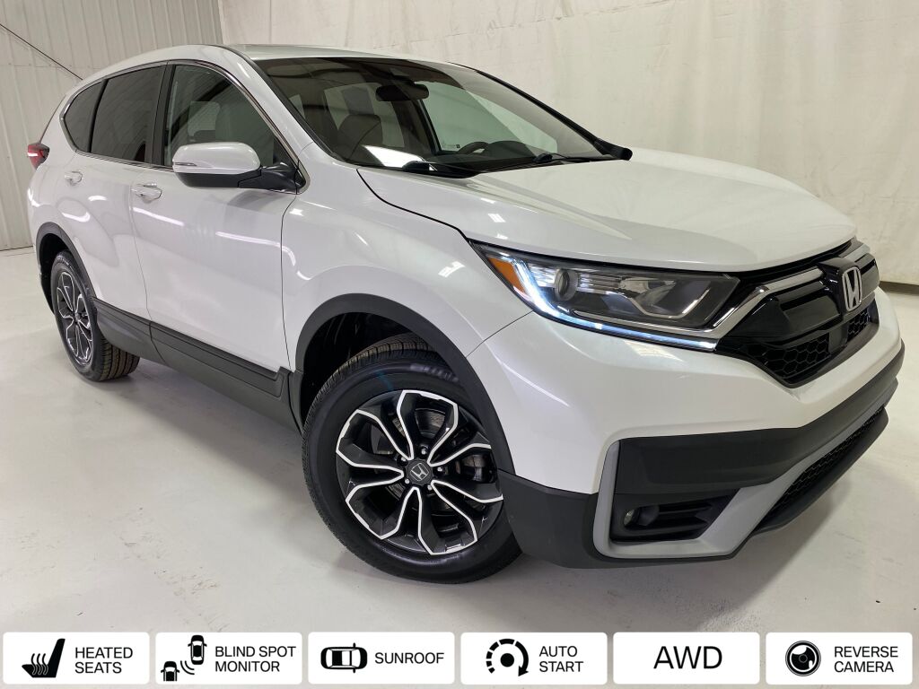2020 Honda CR-V EX Platinum White Pearl at Bob Ruth Ford