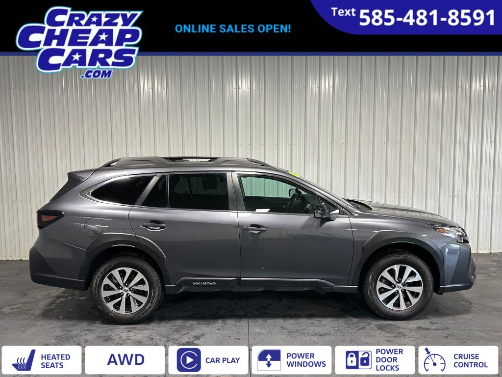 Gray 2024 Subaru Outback Premium AWD SUV / Crossover All-Wheel Drive 8-Speed CVT