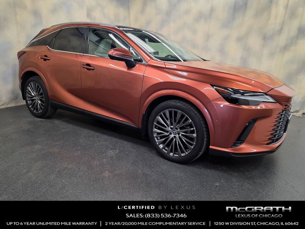 Red (Copper Crest) 2023 Lexus RX 350 Luxury AWD SUV / Crossover All-Wheel Drive 8-Speed Automatic