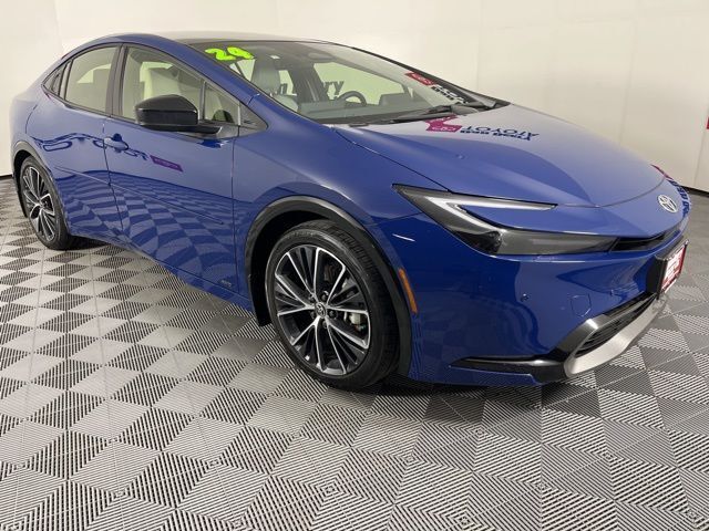 Reservoir Blue 2024 Toyota Prius XLE AWD Hatchback All-Wheel Drive Continuously Variable Transmission