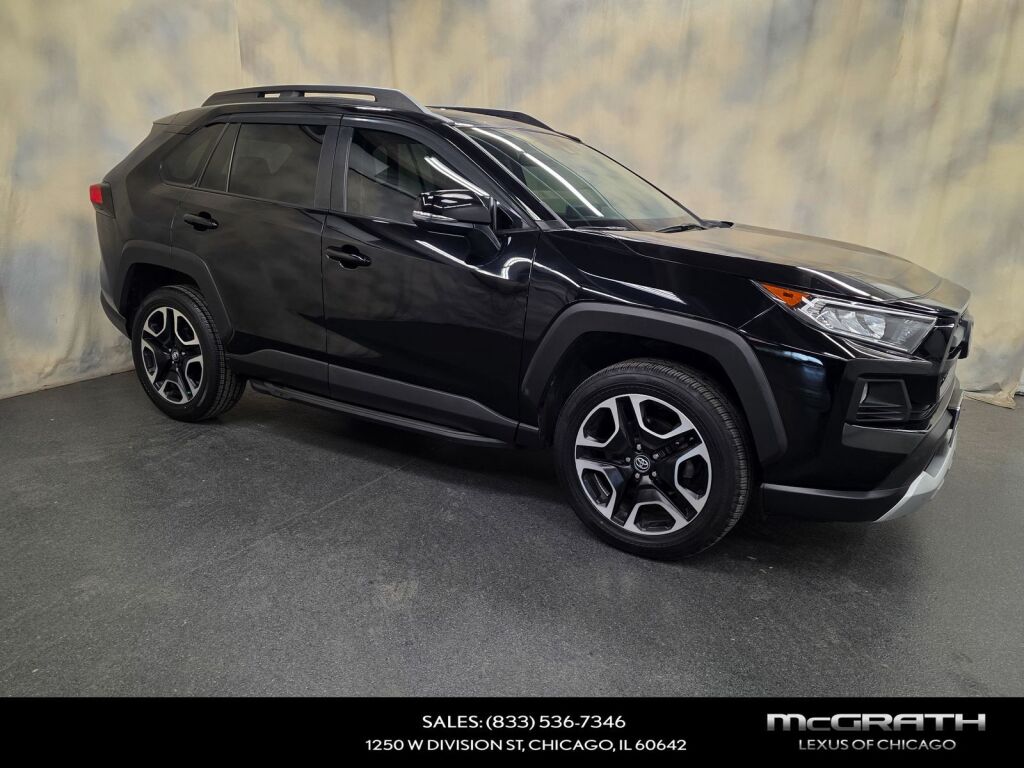 Midnight Black Metallic 2020 Toyota RAV4 Adventure AWD SUV / Crossover All-Wheel Drive 8-Speed Automatic