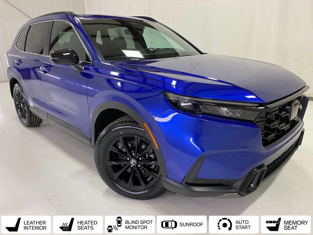 2024 Honda CR-V Hybrid Sport-L Still Night Pearl at Auto Express Mitsubishi