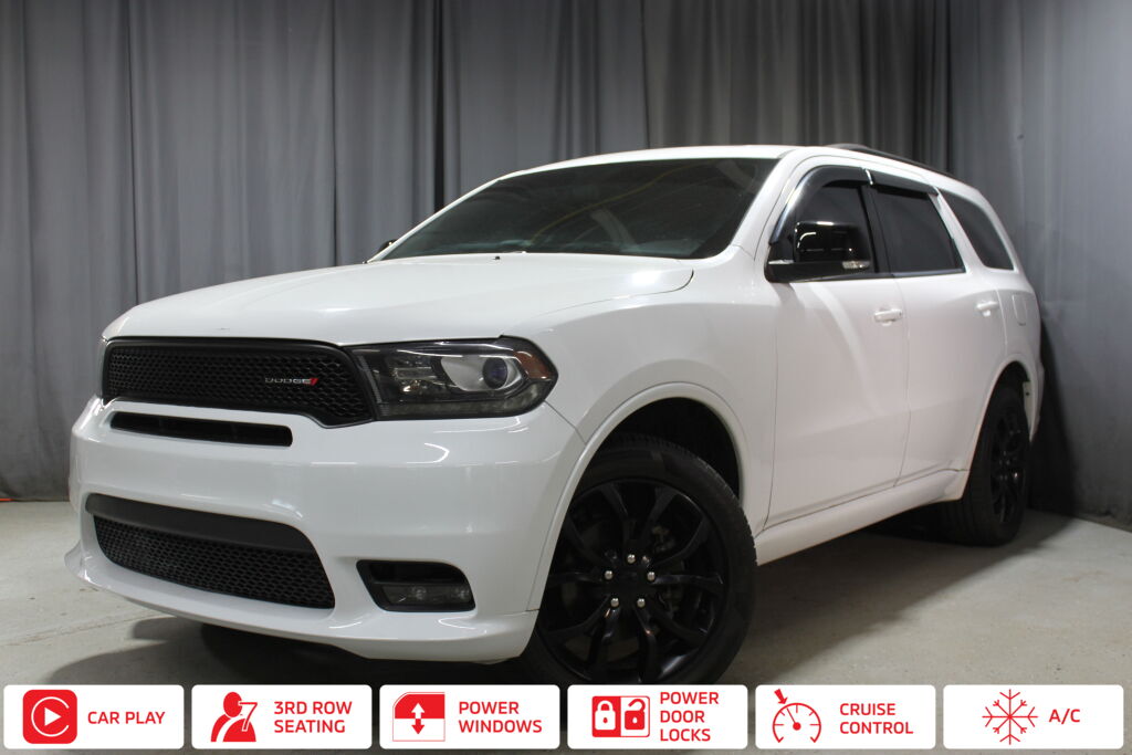 White 2020 Dodge Durango GT Plus AWD SUV / Crossover All-Wheel Drive 8-Speed Automatic