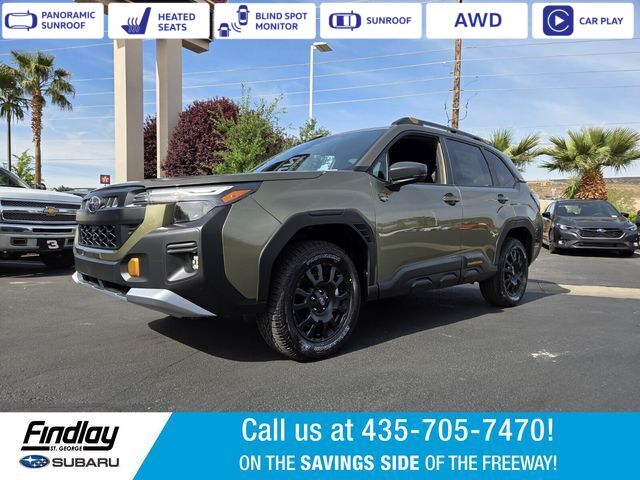 AUTUMN GREEN METALLIC 2026 Subaru Forester Wilderness Crossover AWD SUV / Crossover All-Wheel Drive Continuously Variable Transmission