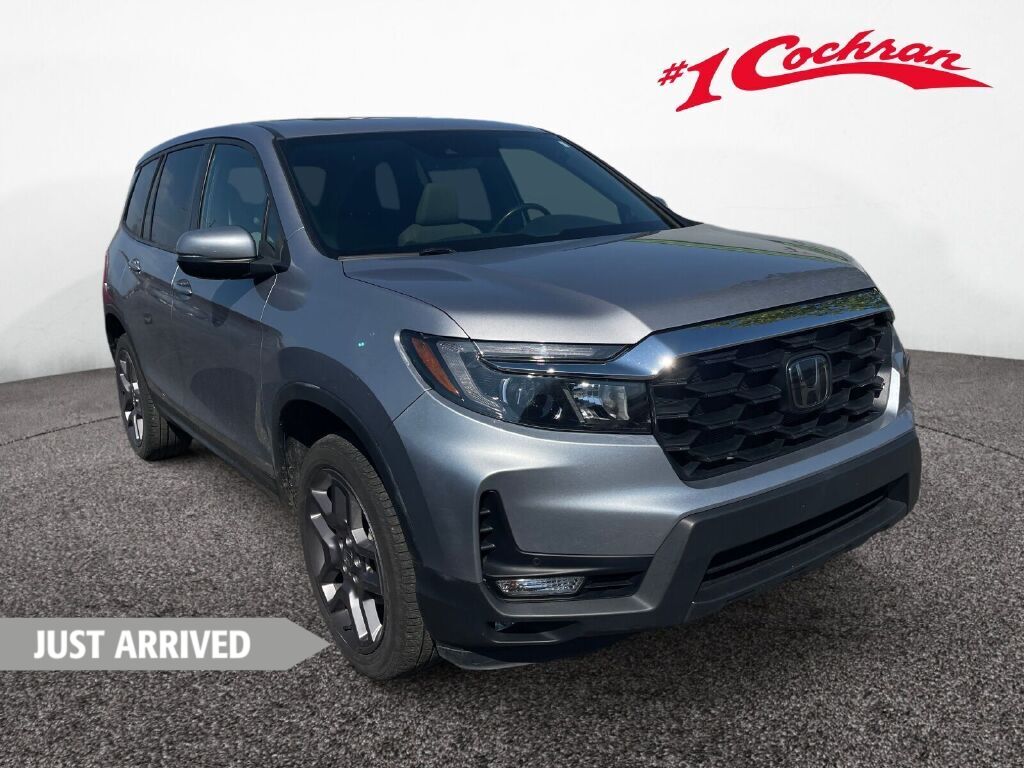 Lunar Silver Metallic 2023 Honda Passport EX-L AWD SUV / Crossover All-Wheel Drive 9-Speed Automatic