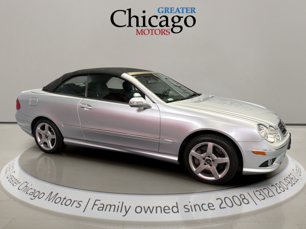 2006 Mercedes-Benz CLK 500 Cabriolet Convertible Rear-Wheel Drive 7-Speed Automatic