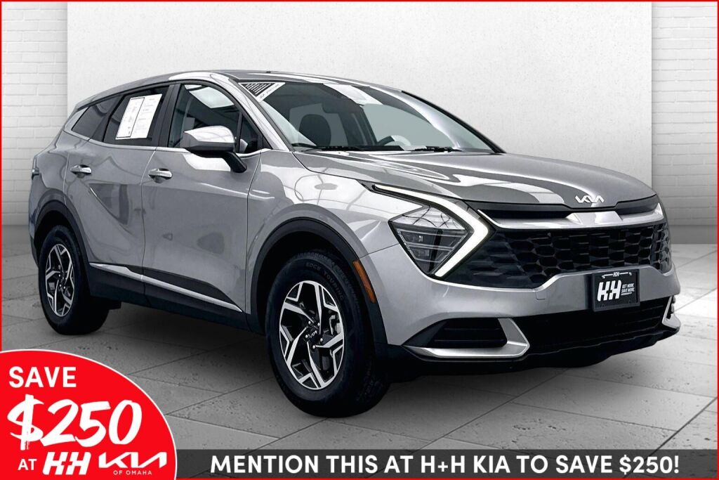 Steel Gray 2024 Kia Sportage LX AWD SUV / Crossover All-Wheel Drive Automatic