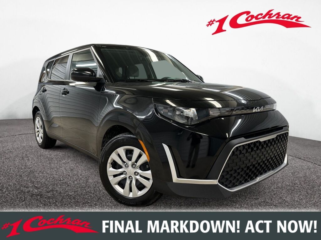 Fusion Black 2023 Kia Soul LX FWD SUV / Crossover Front-Wheel Drive Continuously Variable Transmission