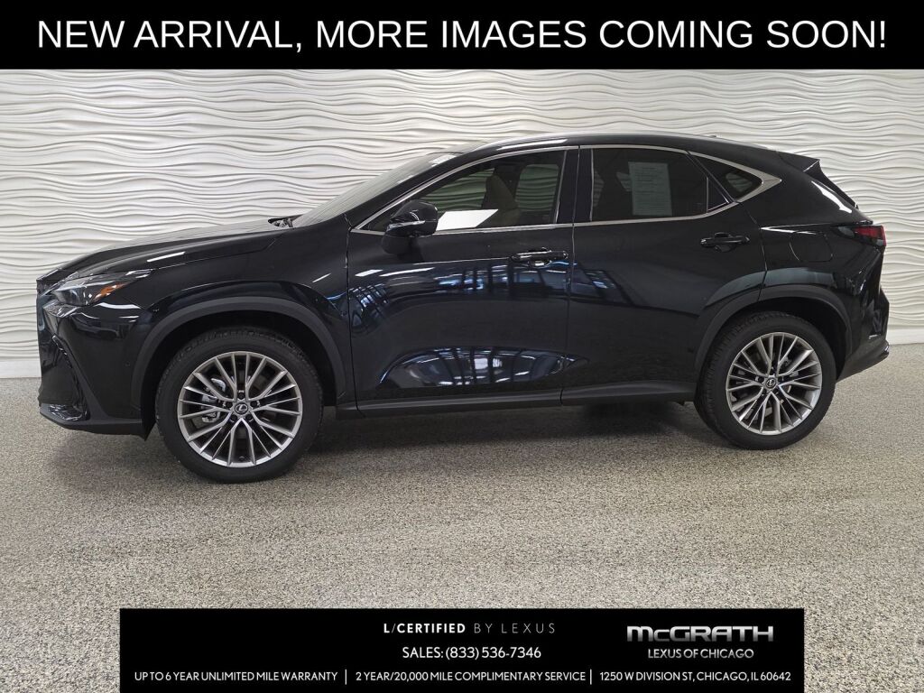 Black (Caviar) 2025 Lexus NX Hybrid 350h Luxury AWD SUV / Crossover All-Wheel Drive 6-Speed CVT