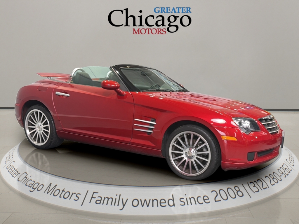 Blaze Red Crystal Pearlcoat 2006 Chrysler Crossfire Roadster RWD Convertible Rear-Wheel Drive 6-Speed Manual