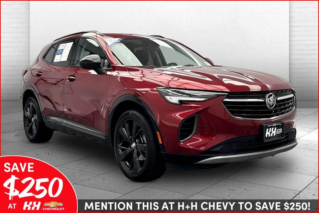 Cinnabar Metallic 2023 Buick Envision Preferred AWD SUV / Crossover All-Wheel Drive 9-Speed Automatic