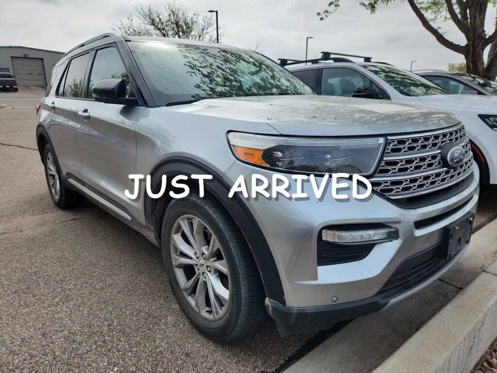 Silver Metallic 2021 Ford Explorer Limited AWD SUV / Crossover All-Wheel Drive Automatic