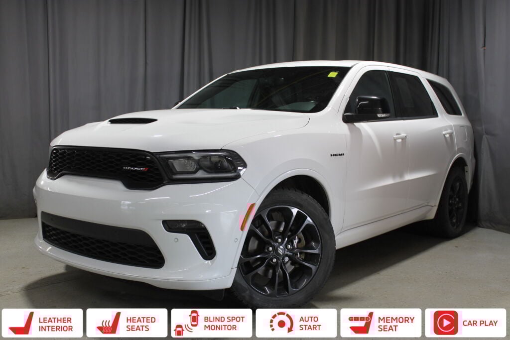 White 2022 Dodge Durango R/T AWD SUV / Crossover All-Wheel Drive