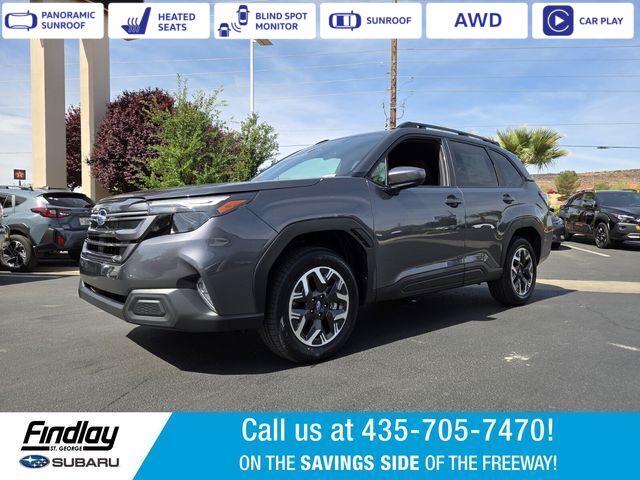 MAGNETITE GRAY METALLIC 2026 Subaru Forester Crossover AWD SUV / Crossover All-Wheel Drive Continuously Variable Transmission