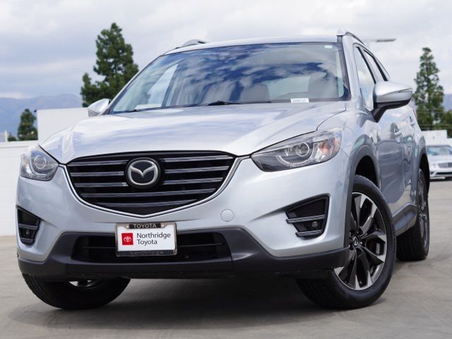 Sonic Silver Metallic 2016 Mazda CX-5 Grand Touring SUV / Crossover Front-Wheel Drive 6-Speed Automatic
