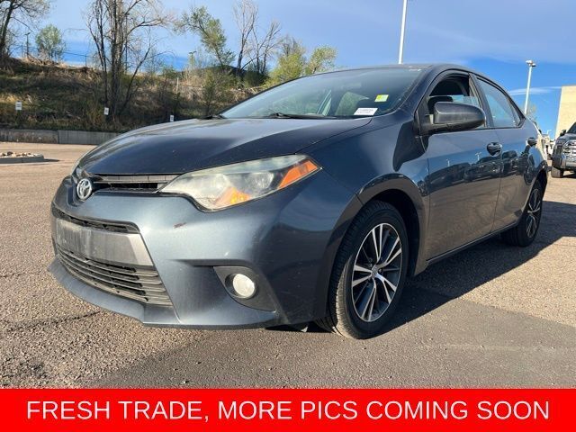 Slate Metallic 2016 Toyota Corolla LE Plus Sedan Front-Wheel Drive Continuously Variable Transmission