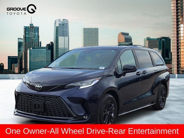 Blueprint 2026 Toyota Sienna XSE 7-Passenger AWD Minivan All-Wheel Drive Continuously Variable Transmission