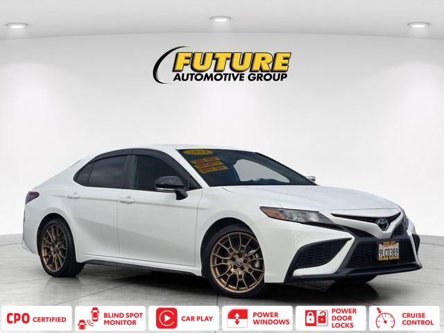 Ice Cap 2024 Toyota Camry SE Nightshade FWD Sedan Front-Wheel Drive 8-Speed Automatic