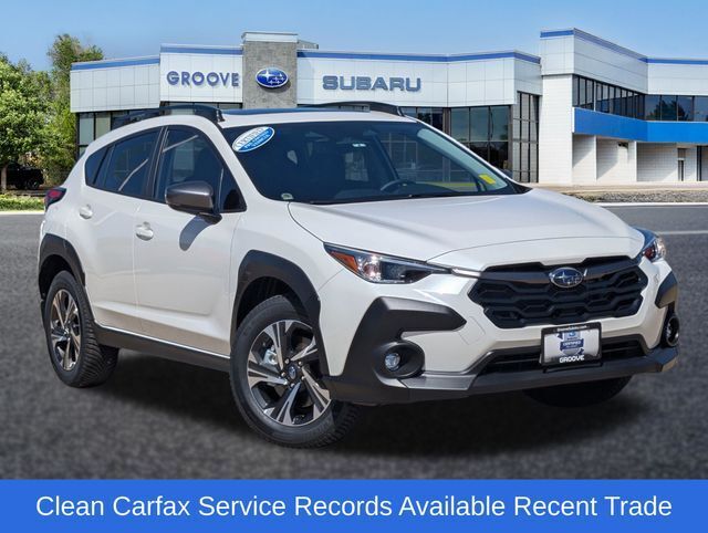 Crystal White Pearl 2026 Subaru Crosstrek Premium AWD SUV / Crossover All-Wheel Drive Continuously Variable Transmission