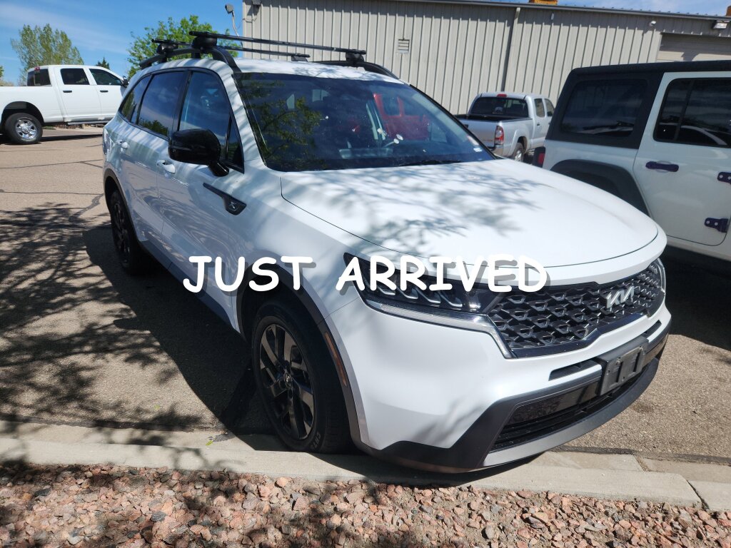 Glacial White Pearl 2022 Kia Sorento X-Line S AWD SUV / Crossover All-Wheel Drive 8-Speed Automatic