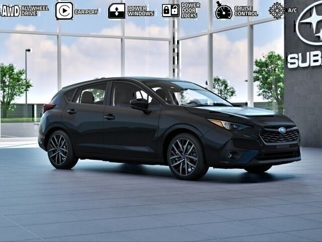 CRYSTAL BLACK SILICA 2026 Subaru Impreza Sport AWD Wagon All-Wheel Drive Continuously Variable Transmission