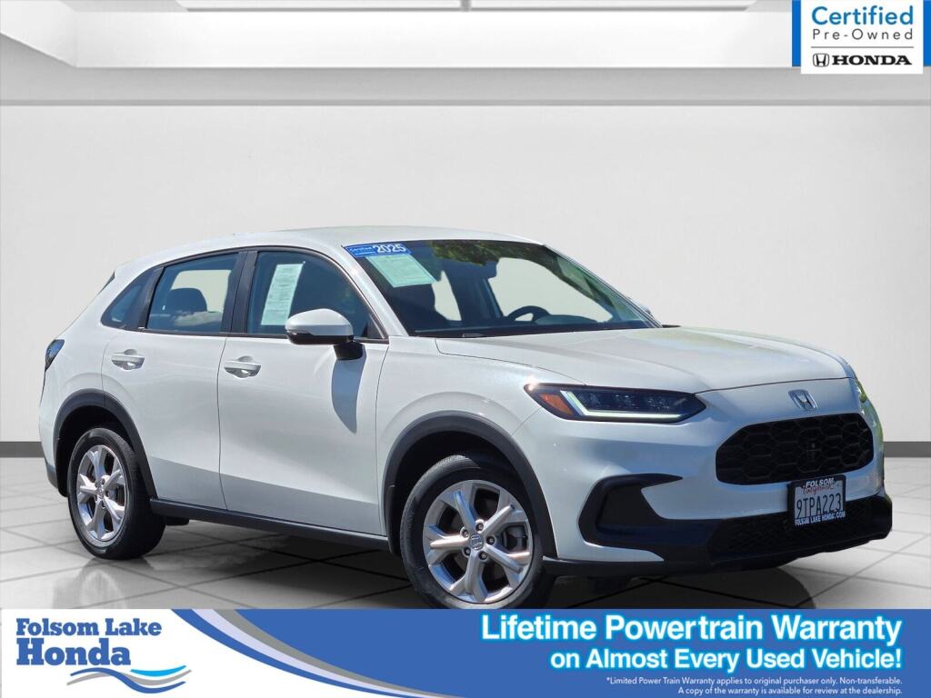 White 2025 Honda HR-V LX AWD SUV / Crossover All-Wheel Drive Continuously Variable Transmission