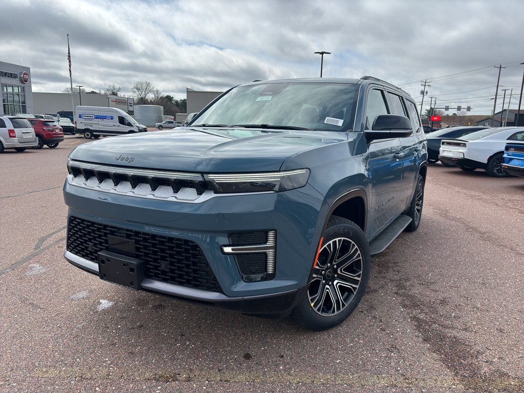 Gray (STEEL BLUE) 2026 Jeep Grand Wagoneer 4WD SUV / Crossover Four-Wheel Drive 8-Speed Automatic