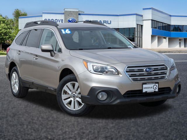 Gray (Tungsten Metallic) 2016 Subaru Outback 2.5i Premium Wagon All-Wheel Drive Continuously Variable Transmission