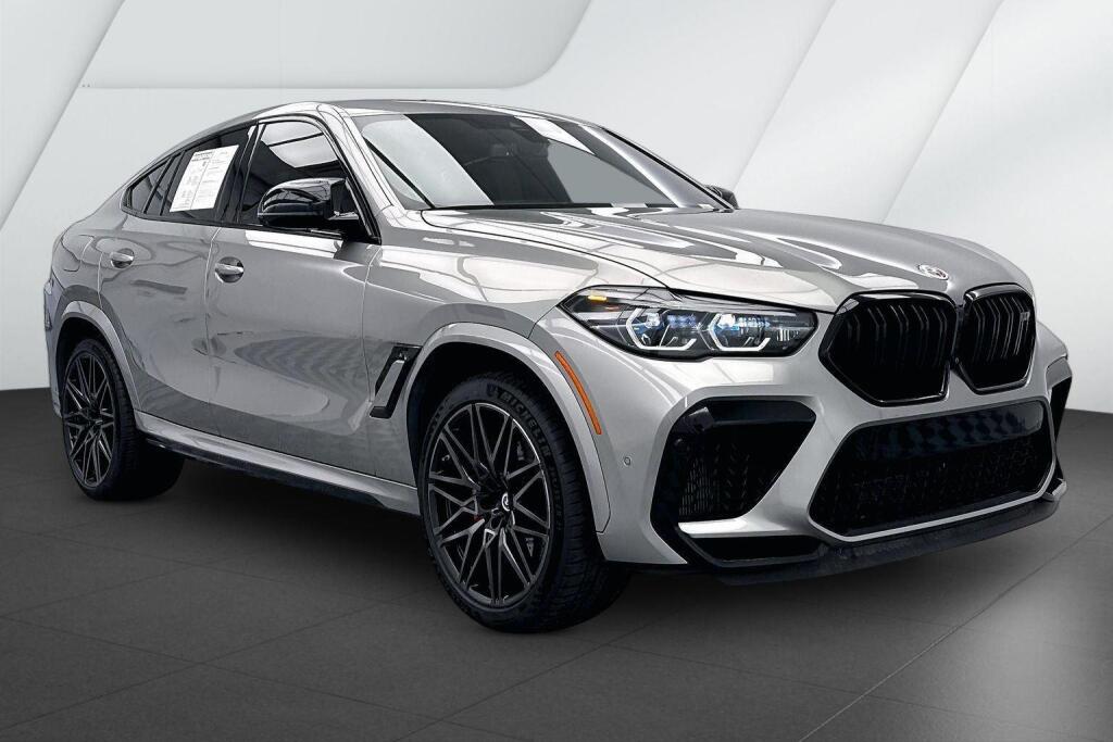 Gray (Donington Grey Metallic) 2023 BMW X6 M AWD SUV / Crossover All-Wheel Drive Automatic