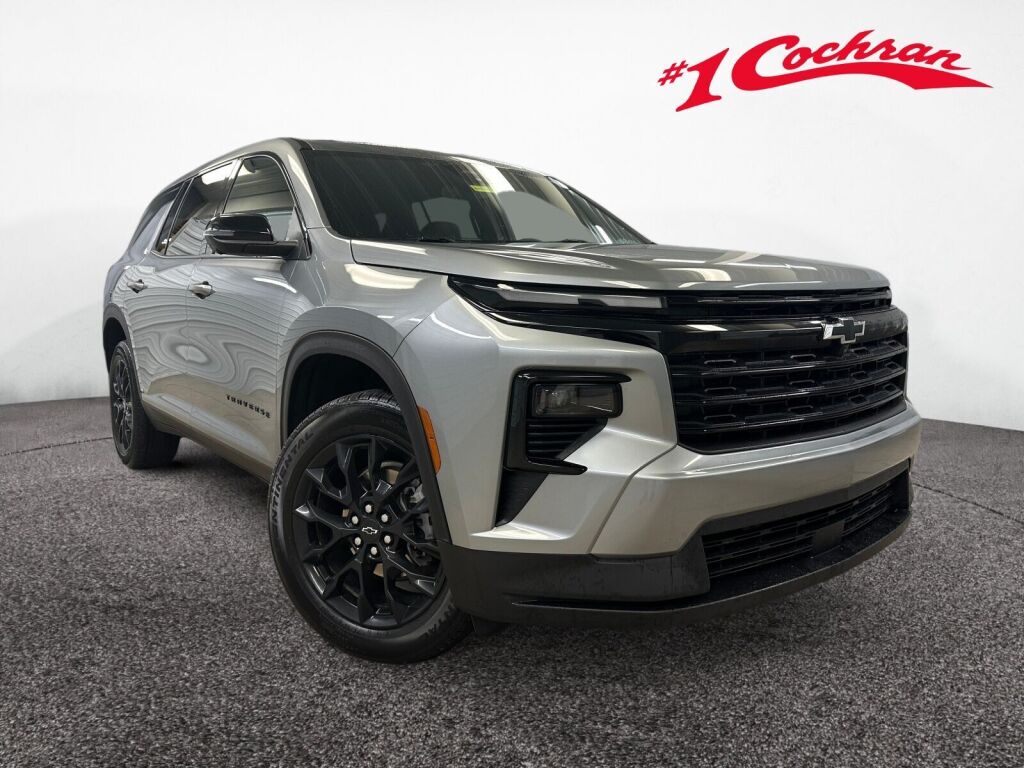 Sterling Gray Metallic 2024 Chevrolet Traverse LS FWD SUV / Crossover Front-Wheel Drive 8-Speed Automatic