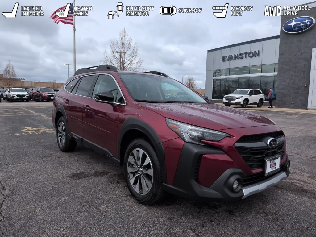 Crimson Red Pearl 2025 Subaru Outback Limited AWD SUV / Crossover All-Wheel Drive Continuously Variable Transmission