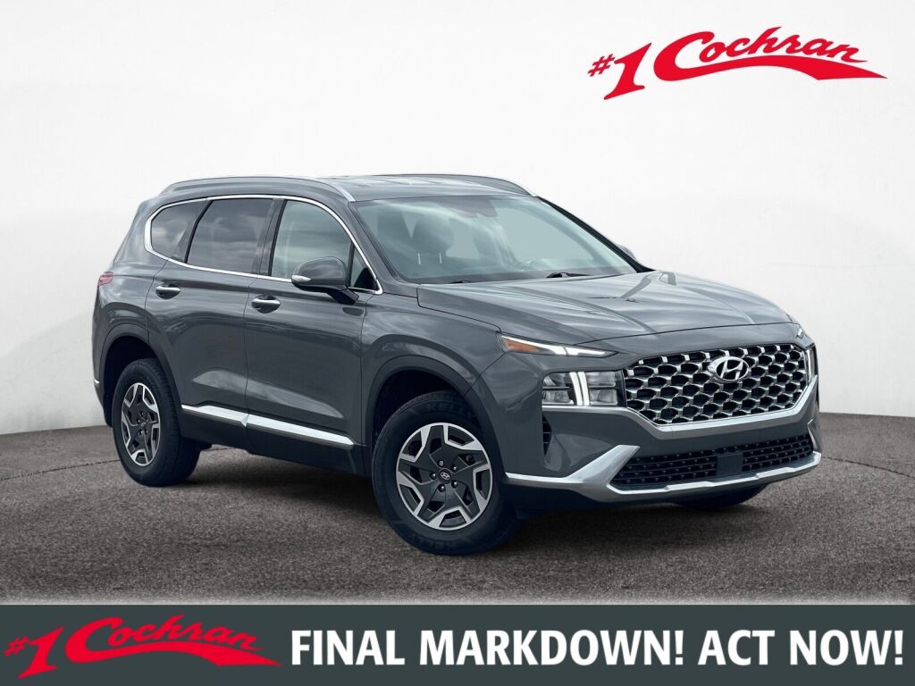 Hampton Gray 2023 Hyundai Santa Fe Hybrid Blue AWD SUV / Crossover All-Wheel Drive 6-Speed Automatic