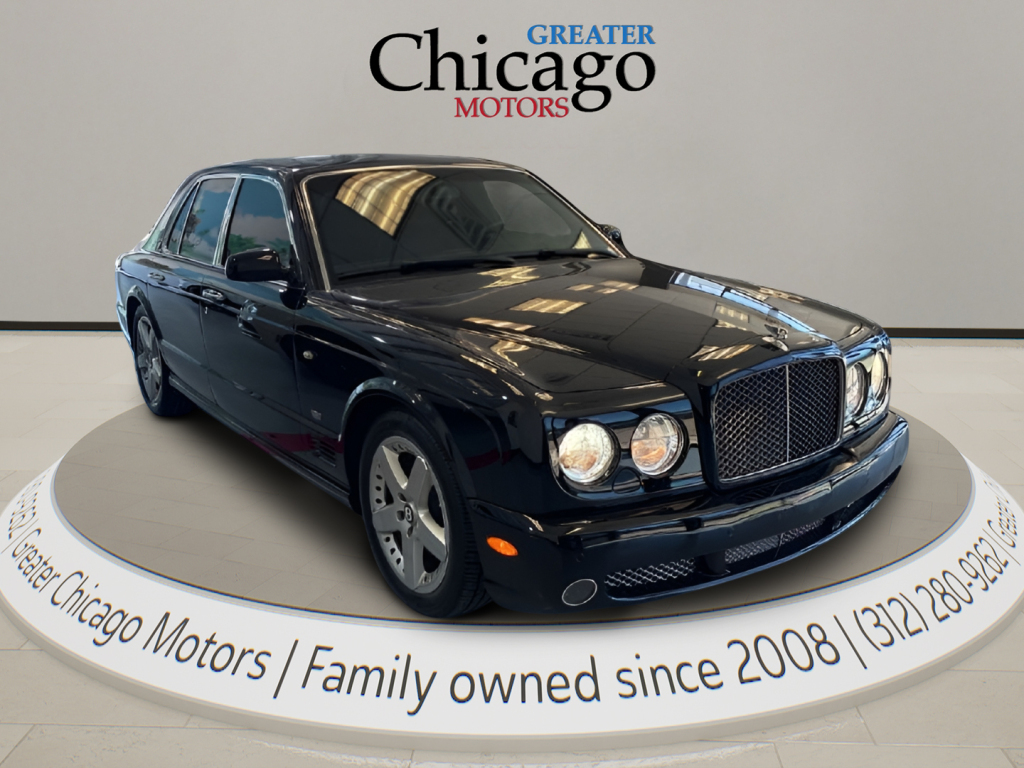 Black 2007 Bentley Arnage T RWD Sedan Rear-Wheel Drive 6-Speed Automatic