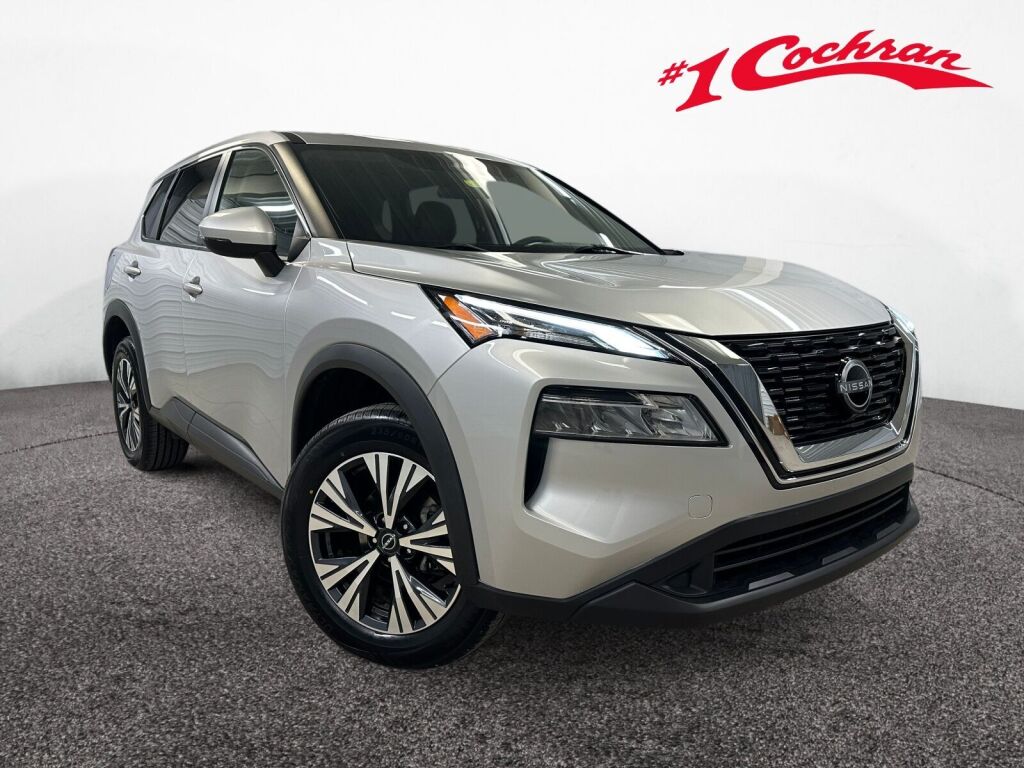 Brilliant Silver Metallic 2022 Nissan Rogue SV AWD SUV / Crossover All-Wheel Drive Continuously Variable Transmission