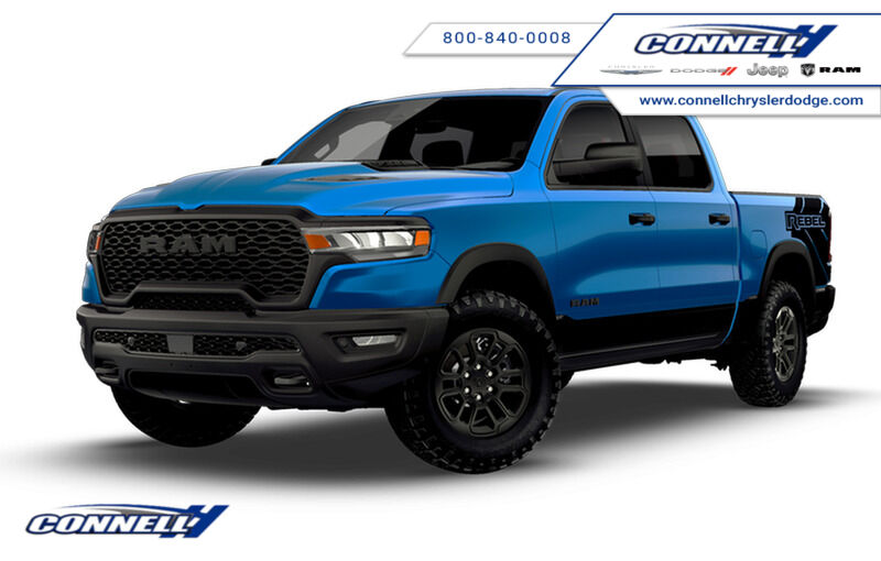 2026 RAM 1500 Rebel Crew Cab 4WD Pickup Truck Four-Wheel Drive 8-Speed Automatic