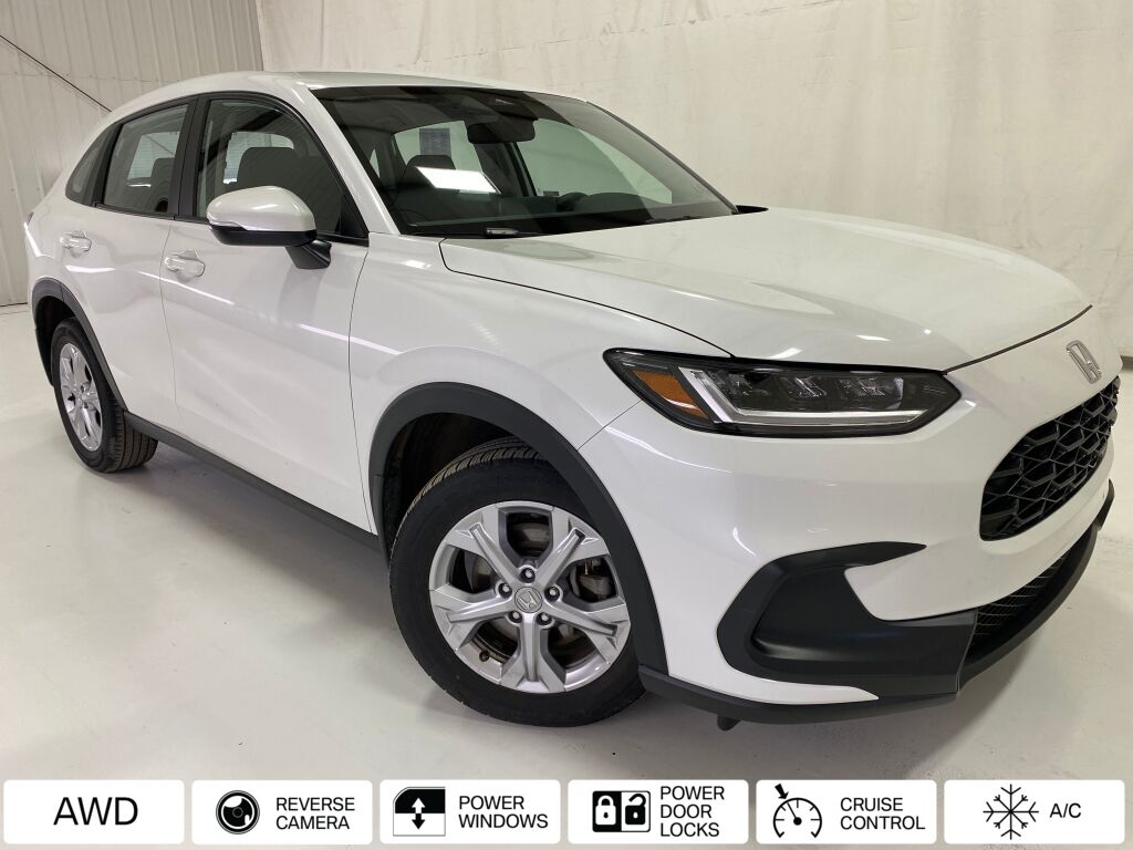 2023 Honda HR-V LX Platinum White Pearl at Honda North
