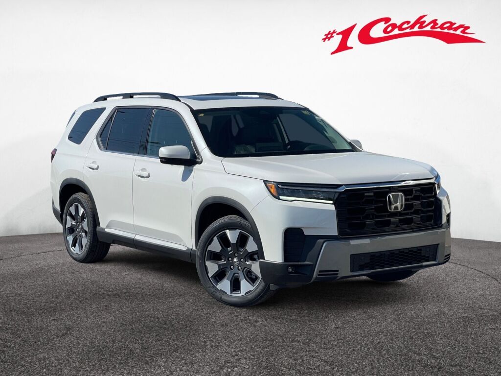 Platinum White Pearl 2026 Honda Pilot Touring AWD SUV / Crossover All-Wheel Drive Automatic