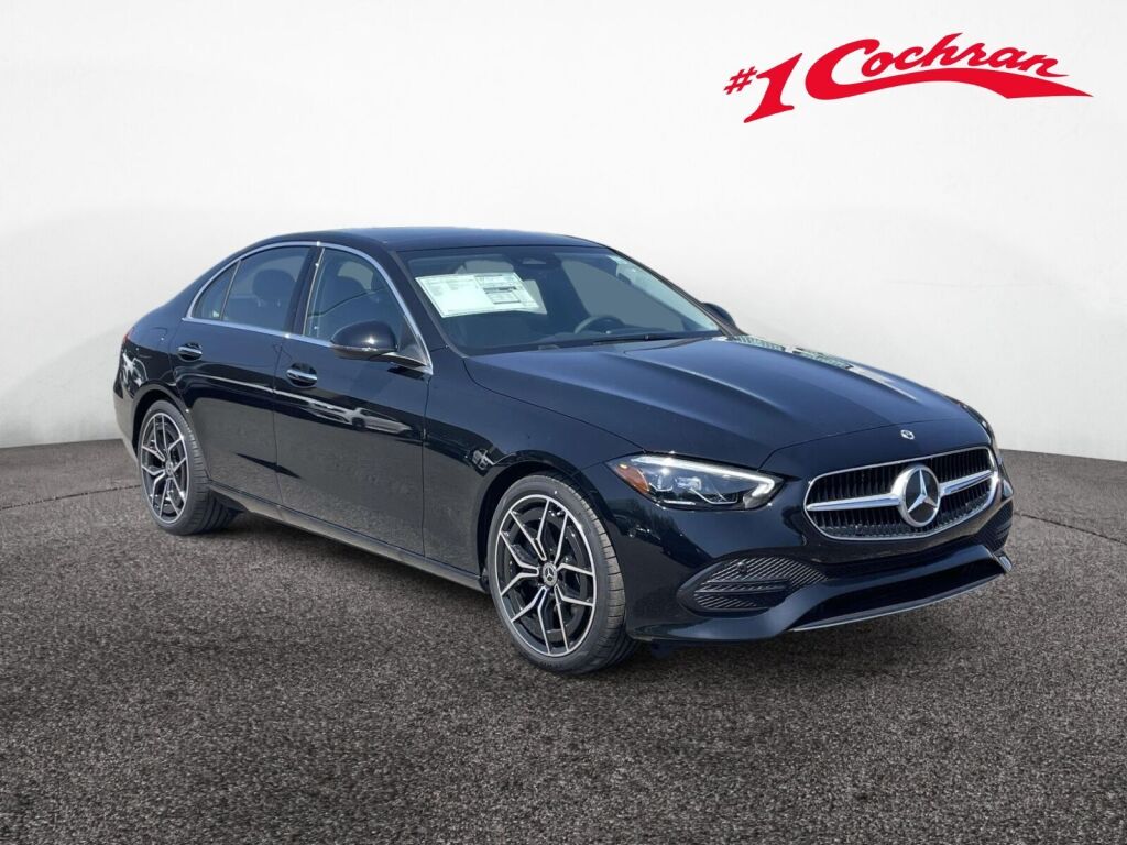 2040/Black 2026 Mercedes-Benz C-Class Sedan All-Wheel Drive 9-Speed Automatic