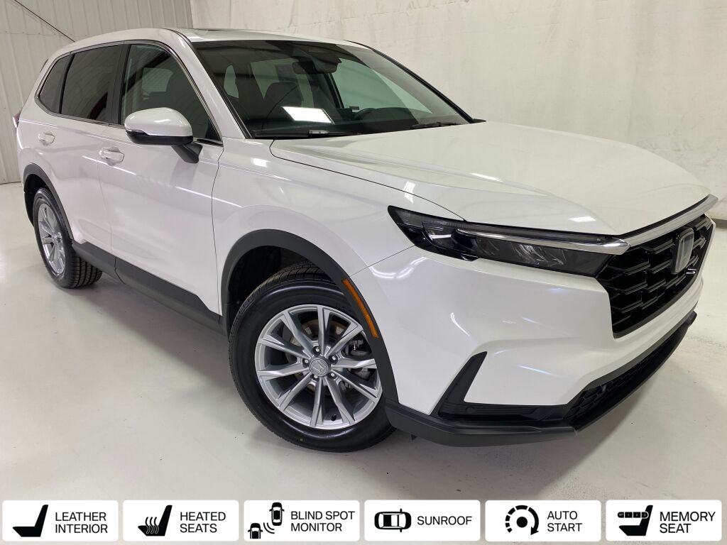 2024 Honda CR-V EX-L Platinum White Pearl at Honda North