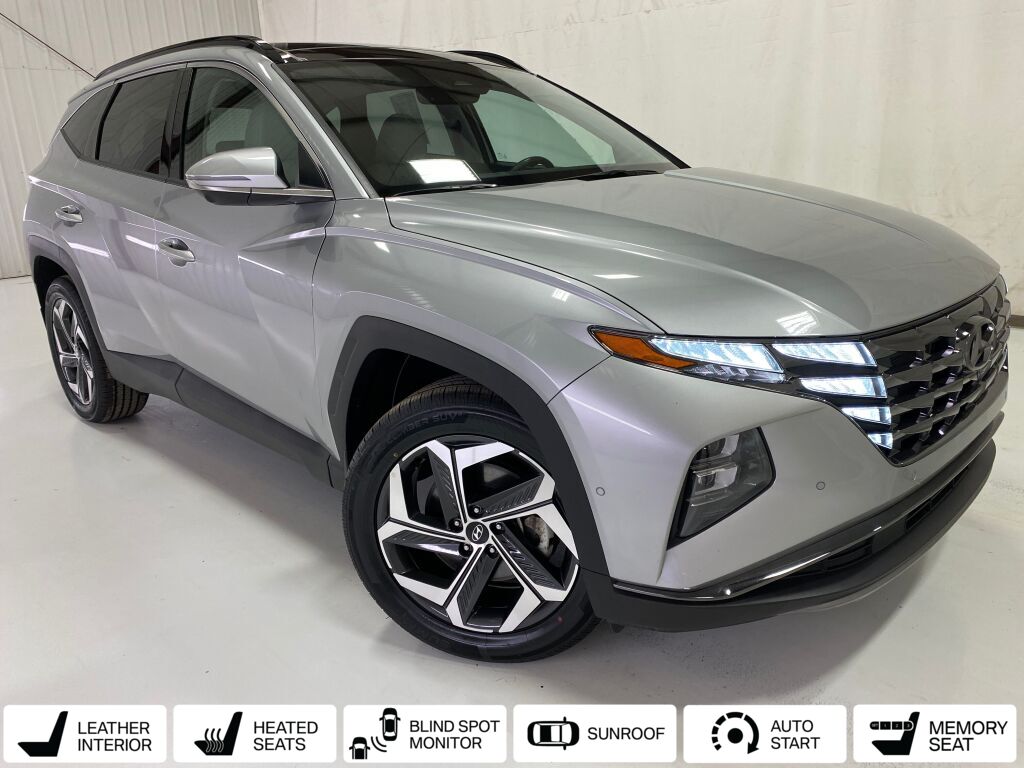 2024 Hyundai TUCSON Limited Shimmering Silver at Klick Lewis Buick Chevrolet
