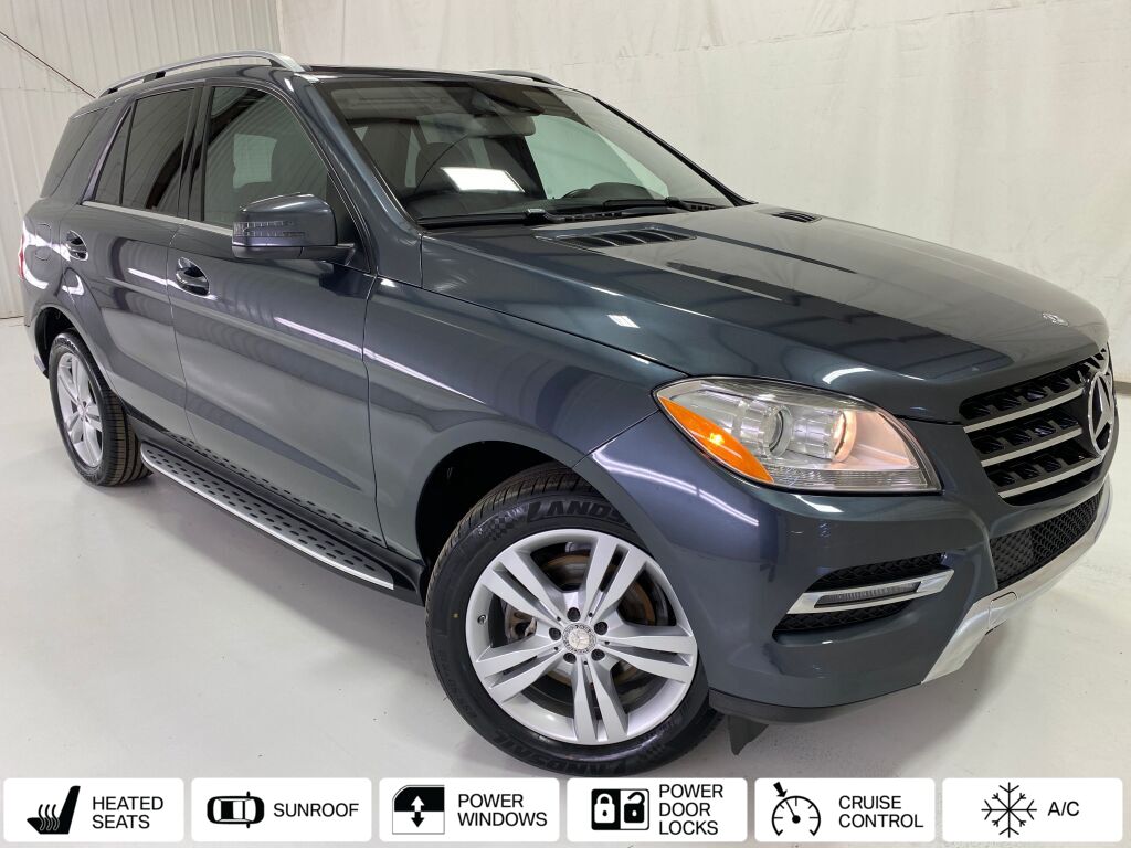 2015 Mercedes-Benz M-Class ML 350 Steel Gray Metallic at John Sisson Motors