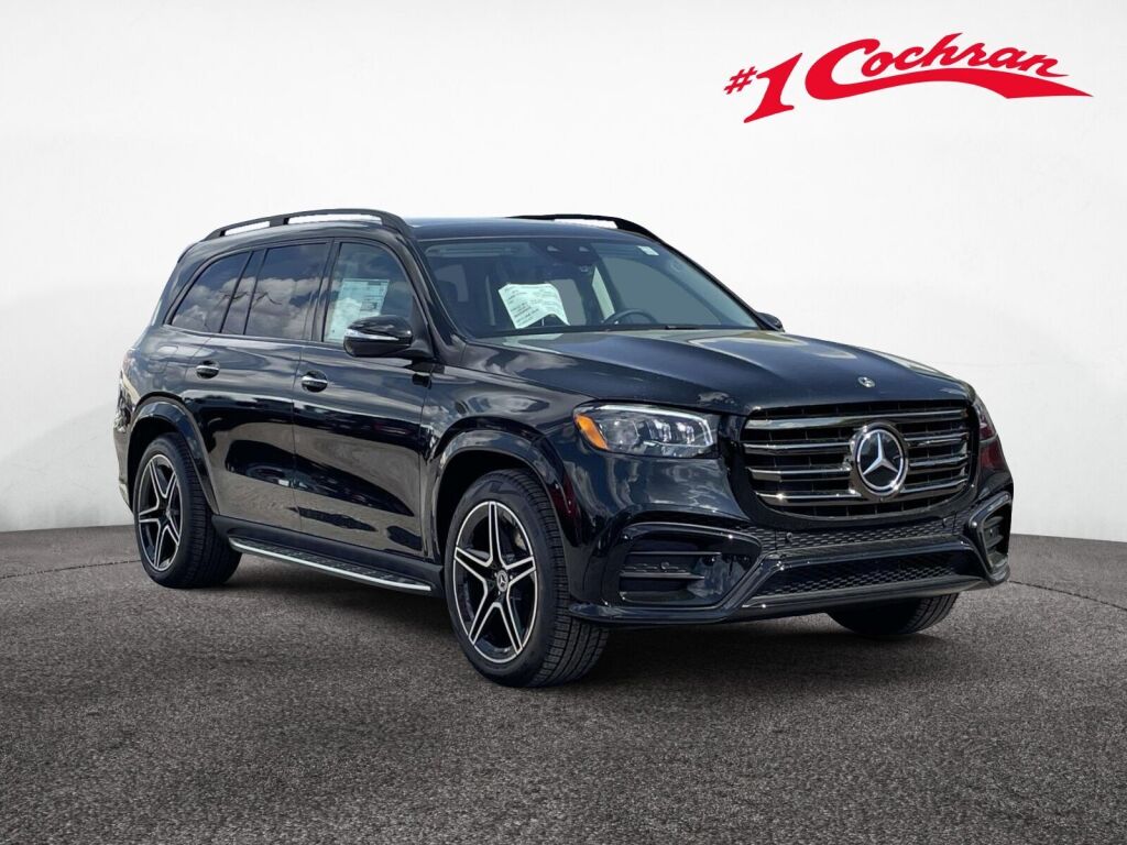Obsidian Black Metallic 2026 Mercedes-Benz GLS SUV / Crossover All-Wheel Drive 9-Speed Automatic