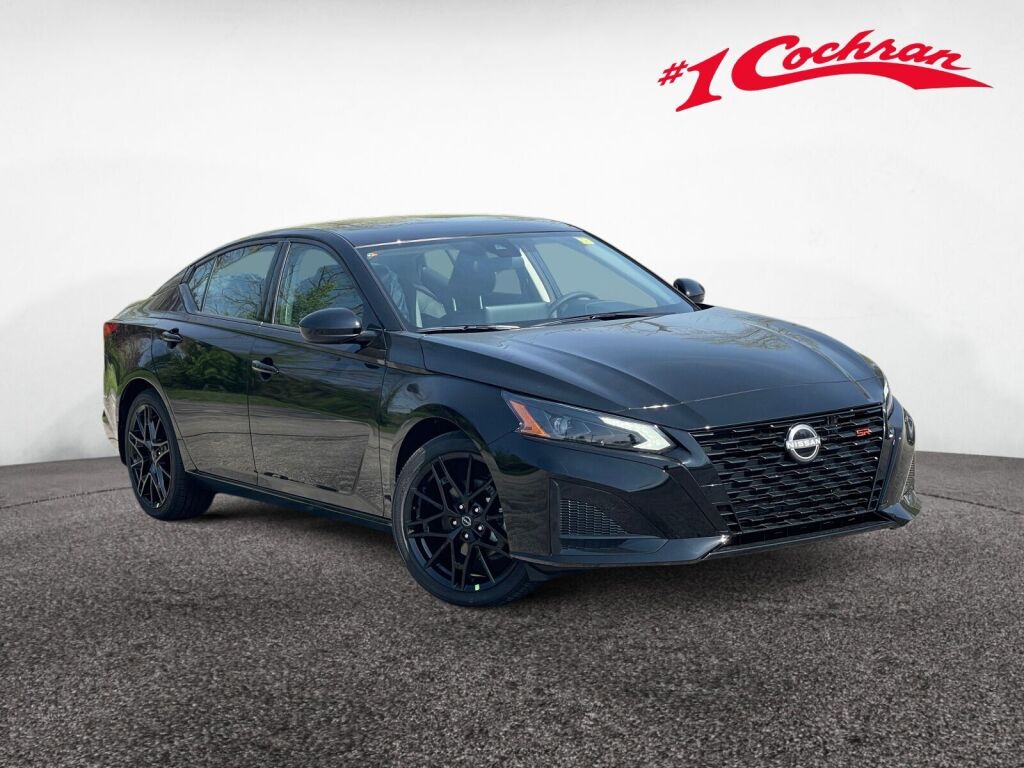 Super Black 2026 Nissan Altima Sedan Front-Wheel Drive Continuously Variable Transmission