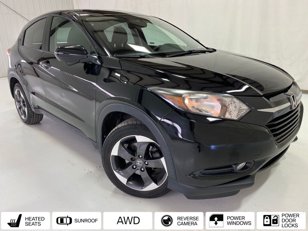 2018 Honda HR-V EX Crystal Black Pearl at Bob Ruth Ford