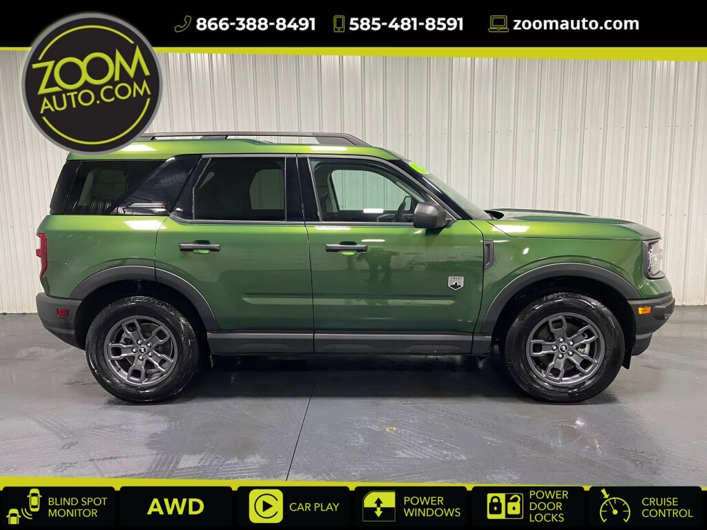 Green 2024 Ford Bronco Sport Big Bend AWD SUV / Crossover All-Wheel Drive 8-Speed Automatic