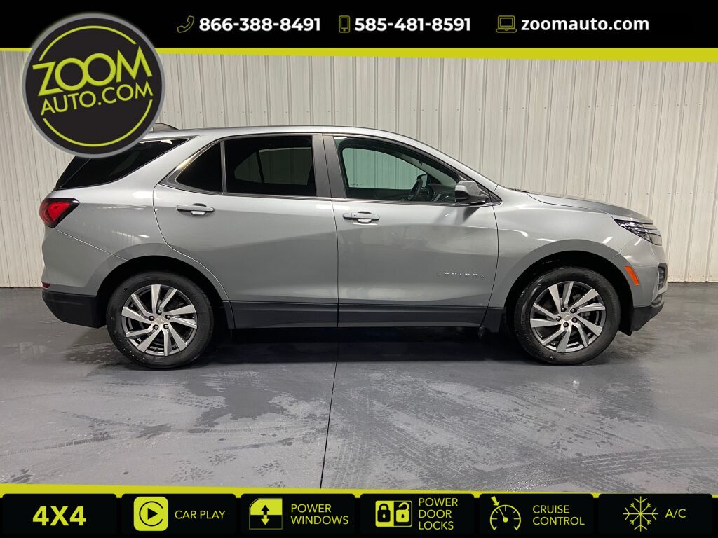 Gray 2023 Chevrolet Equinox LT AWD with 1LT SUV / Crossover Four-Wheel Drive 6-Speed Automatic