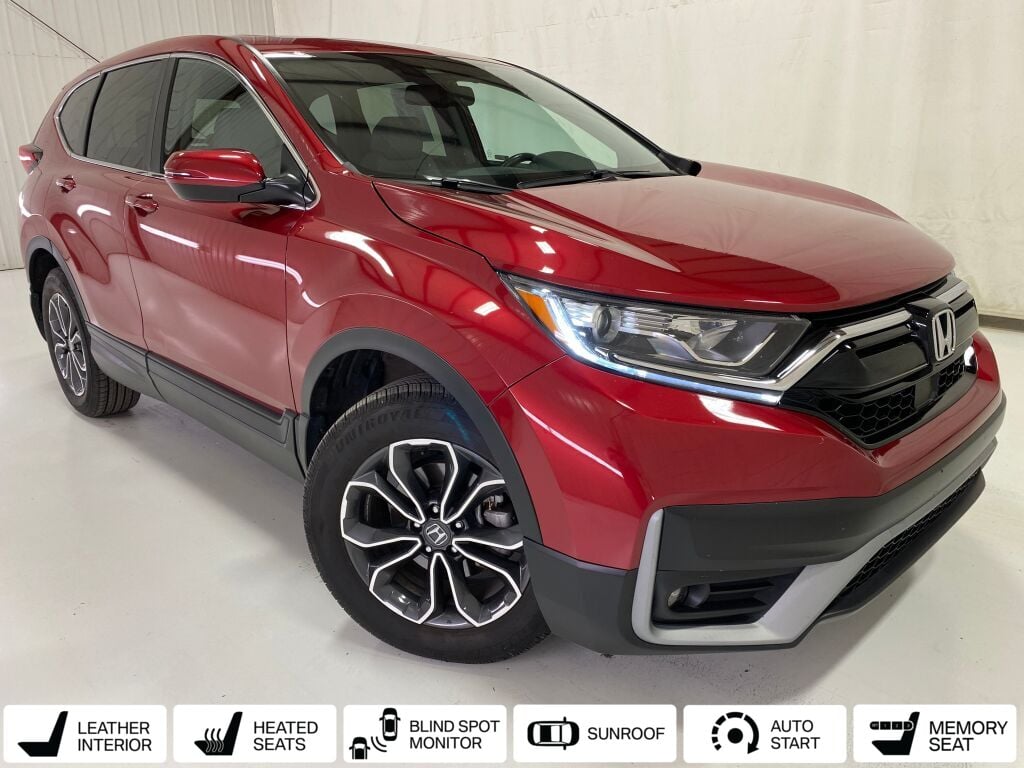 2021 Honda CR-V EX-L Radiant Red Metallic at Bob Ruth Ford