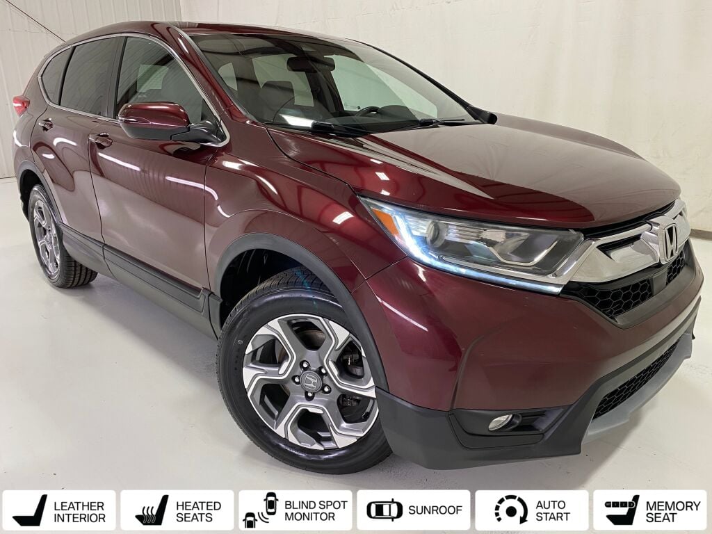 2017 Honda CR-V EX-L Basque Red Pearl II at Bob Ruth Ford