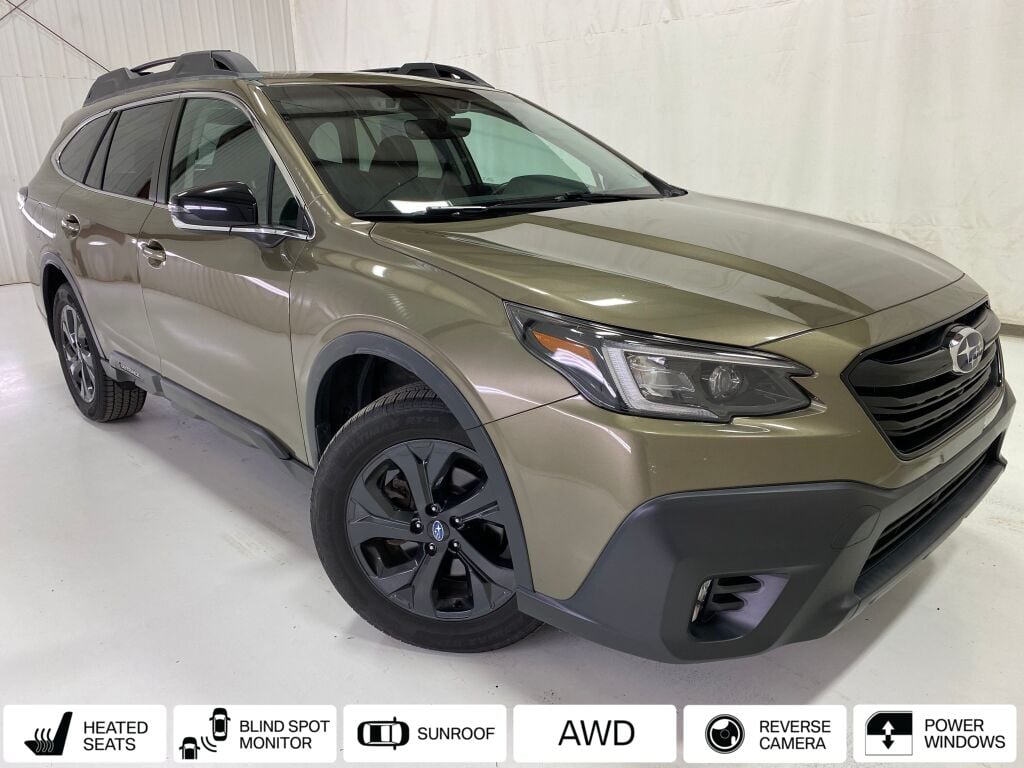 2021 Subaru Outback Onyx Edition XT Autumn Green Metallic at Rafferty Subaru